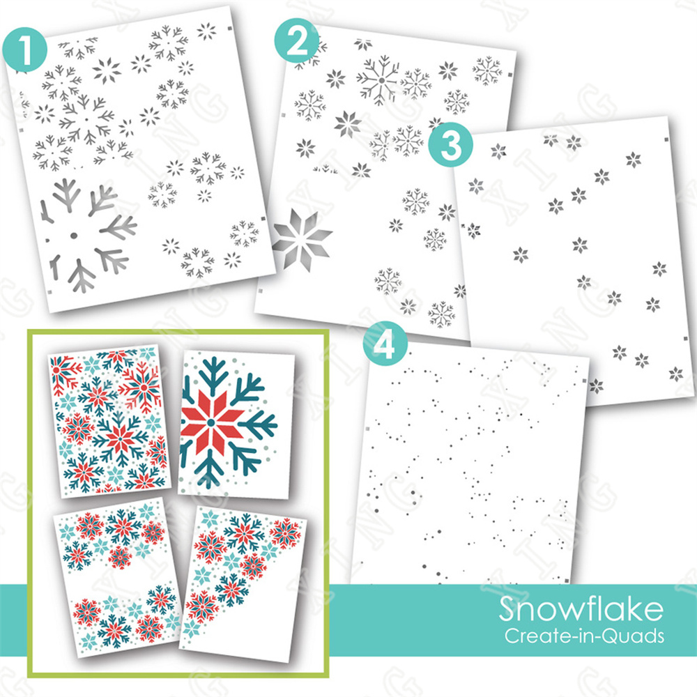 Candle Supplies For Sale - Snowflake Layering wzornik nowy pamiętnik pamiętnik