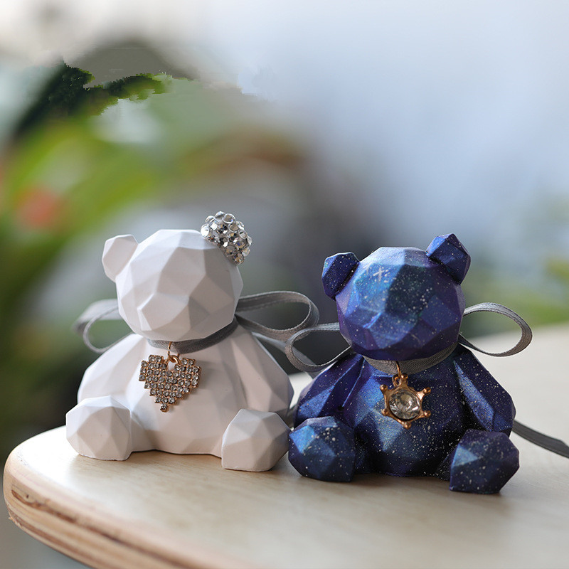 3D Stereo Bear Silicone Mold D – Candle Supplies Store recenzja i cena
