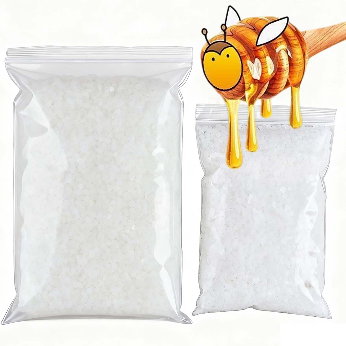 200g-1000g Biały Wosk Pszczeli – Candle Supplies Store recenzja i cena