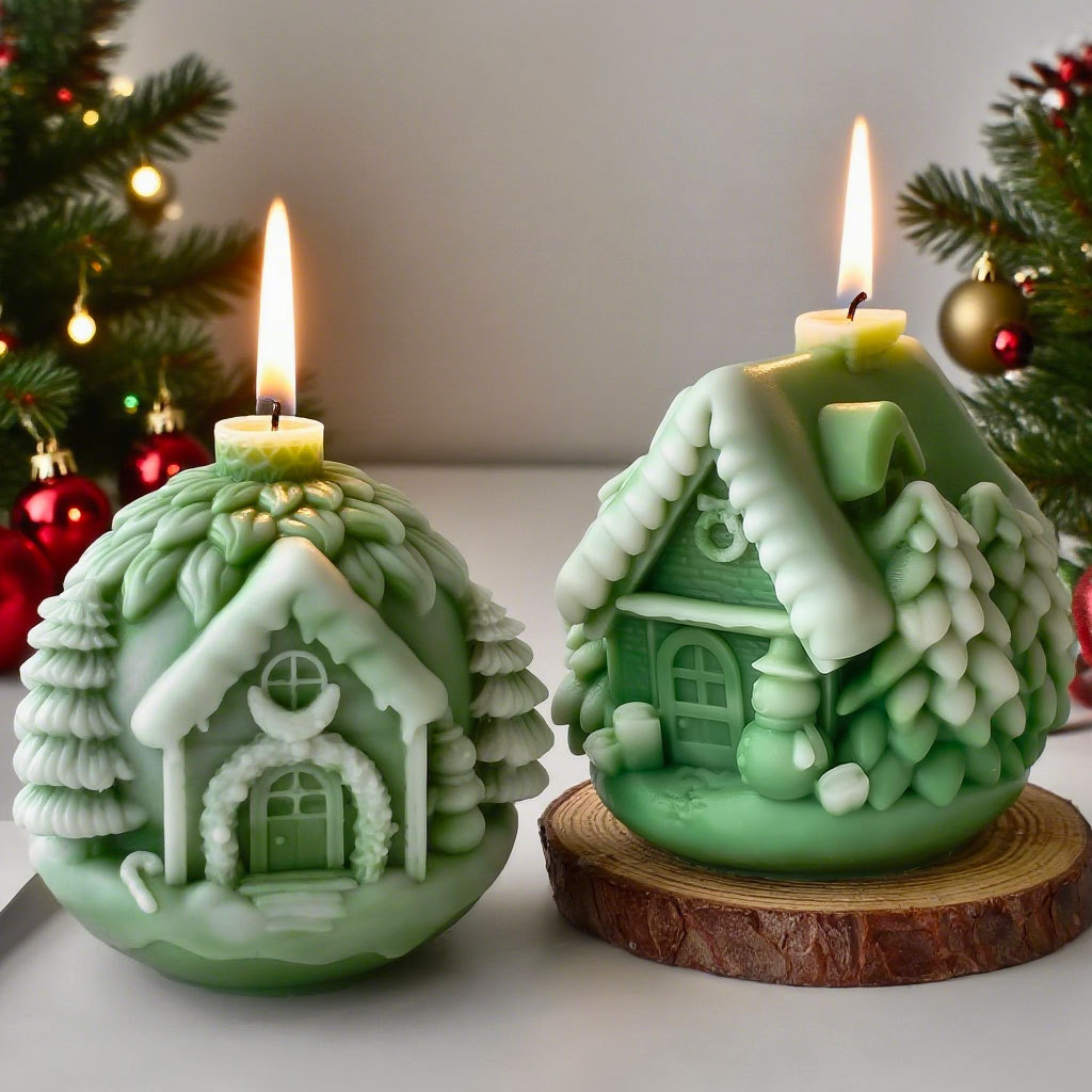 Forma Silikonowa DIY Domek na  – Candle Supplies Store recenzja i cena